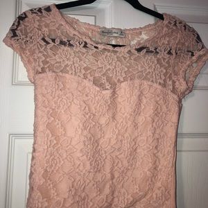 Lace crop top